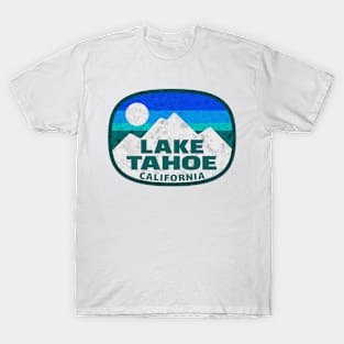 Lake Tahoe California Skiing Mountains Ski Boating Hiking T-Shirt